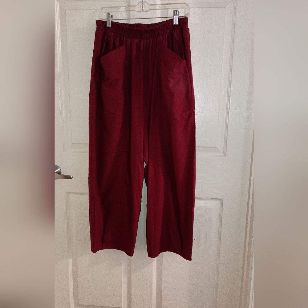 Jaded Gypsy Maureen style cotton cropped pants.  XL
